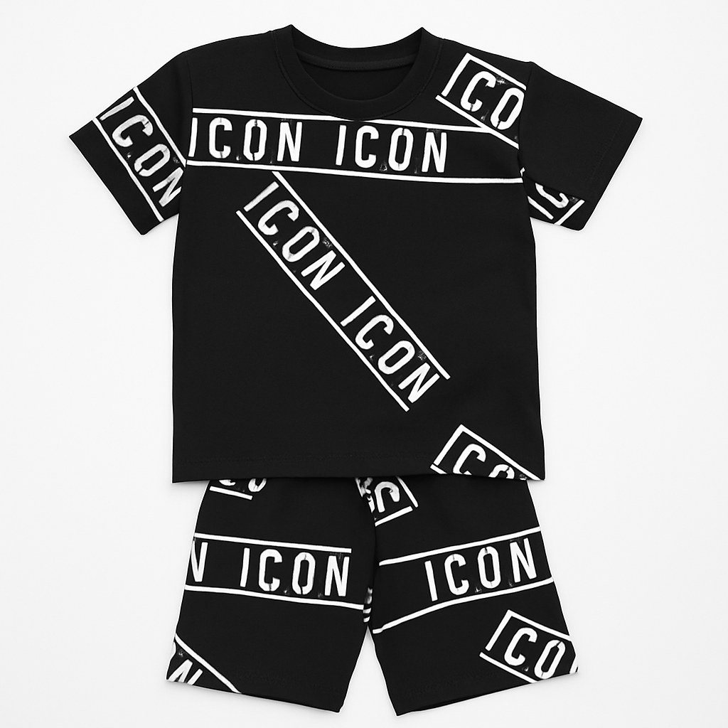 Set Copii DSQUARED2 Tricou și Pantaloni Scurți