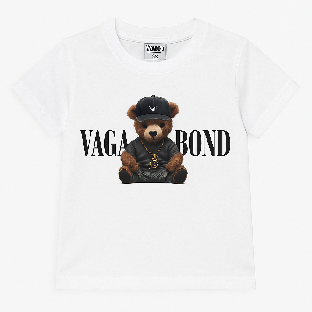 Tricou Copii Vagabond cu Ursuleț Streetwear 3D Print